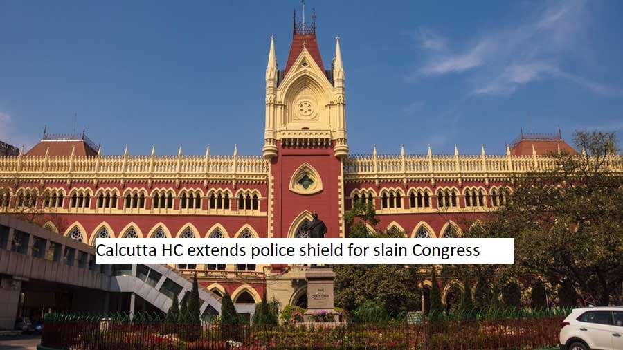 Calcutta HC extends police shield for slain Congress worker's family amid threats from accused in poll violence.