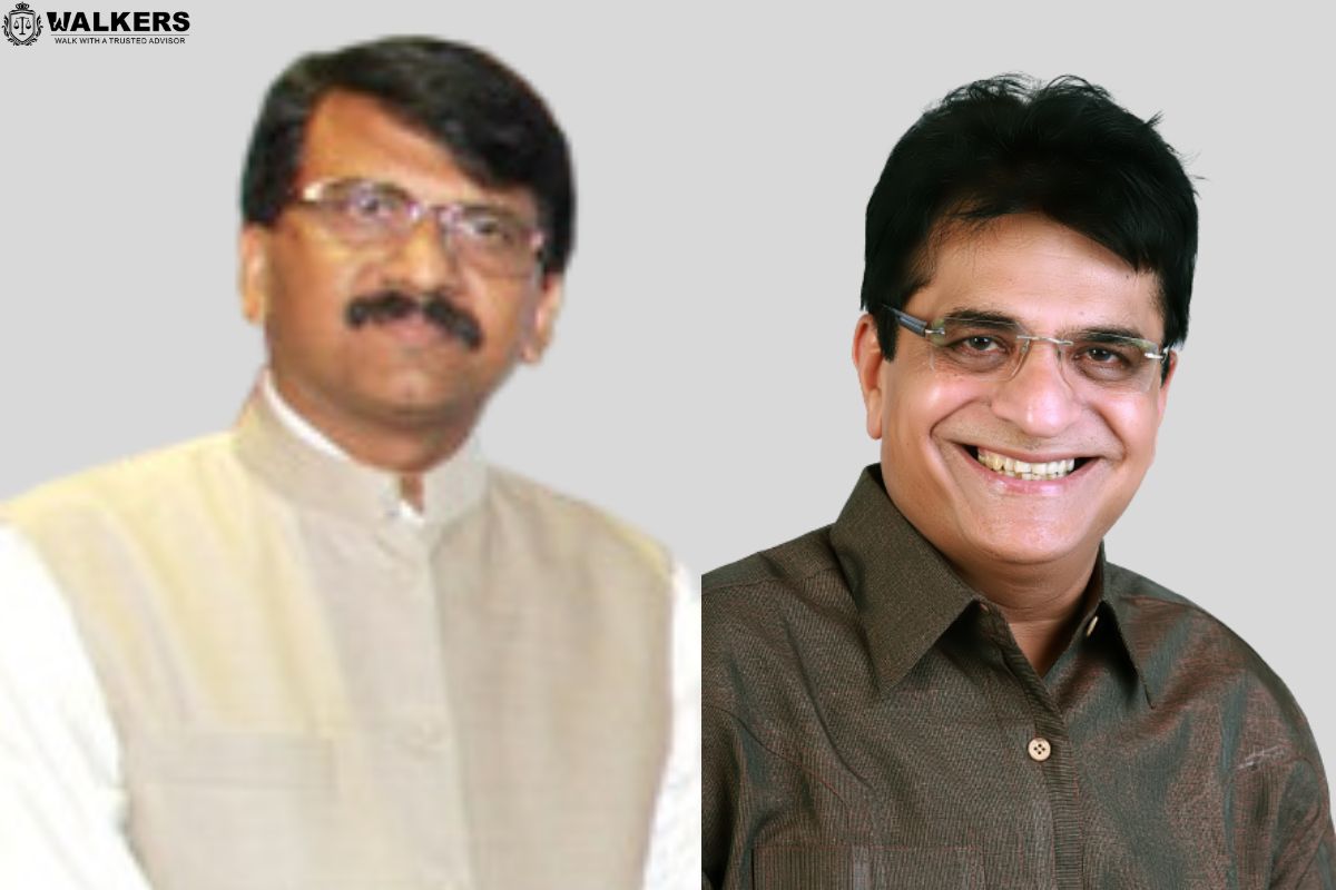 Shiv Sena MP Sanjay Raut Takes Legal Action, Files Defamation Complaint Against BJP's Kirit Somaiya Over Controversial Tweets