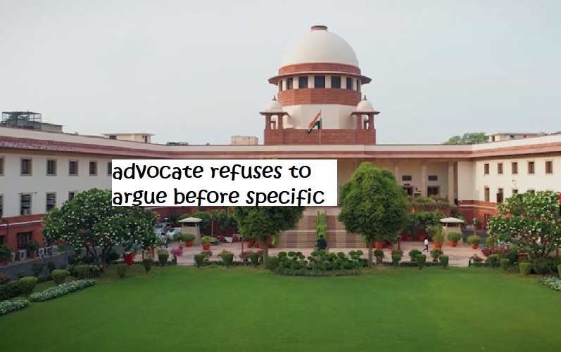  Court issues contempt notice as advocate refuses to argue before specific bench.