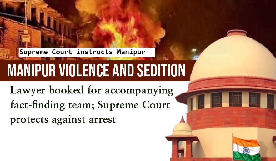 Supreme Court instructs Manipur to update panel on protecting places of worship amid violence.
