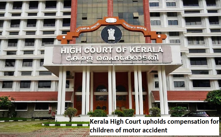 Kerala High Court upholds compensation for children after a motor accident victim, suffering mentally, dies by suicide.